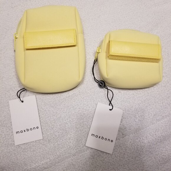 Maxbone GO! With Ease Pouch Butter Yellow Small & Large Leash Attachment Harness - Picture 4 of 10